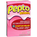 Pepto Bismol Tableta të Përtypura Kundër Trazimit të Stomakut/Kundërdiarresë 12 cope