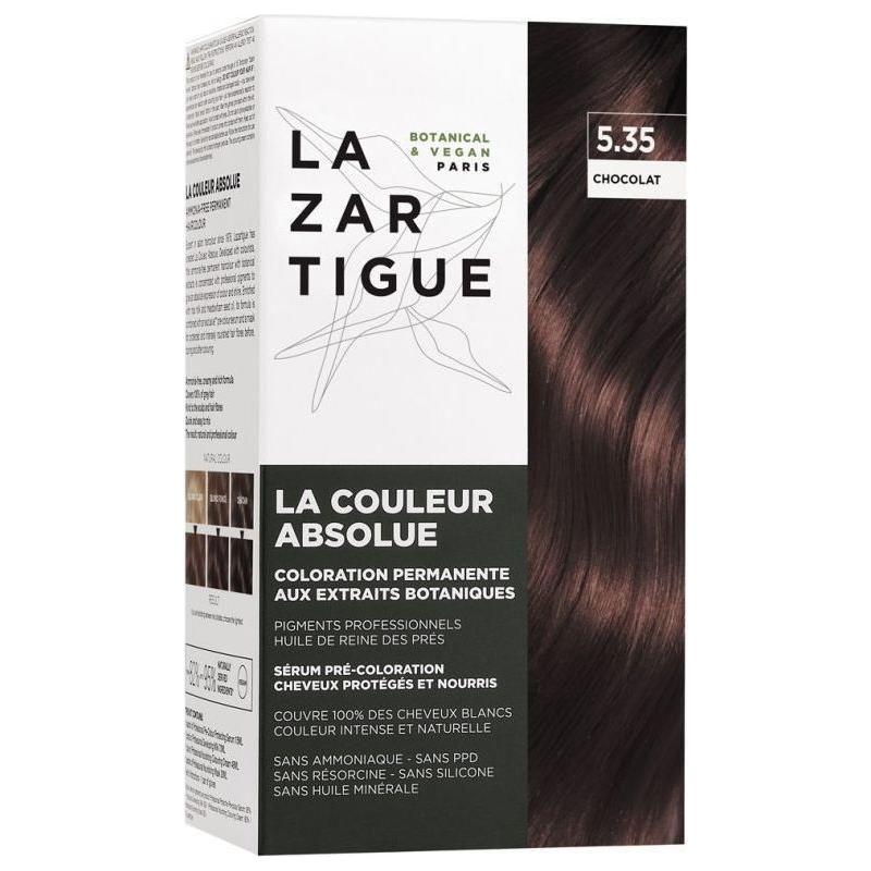 Lazartigue La Couleur Absolue Dauerhafte Haarfarbe 5.35 Schokolade