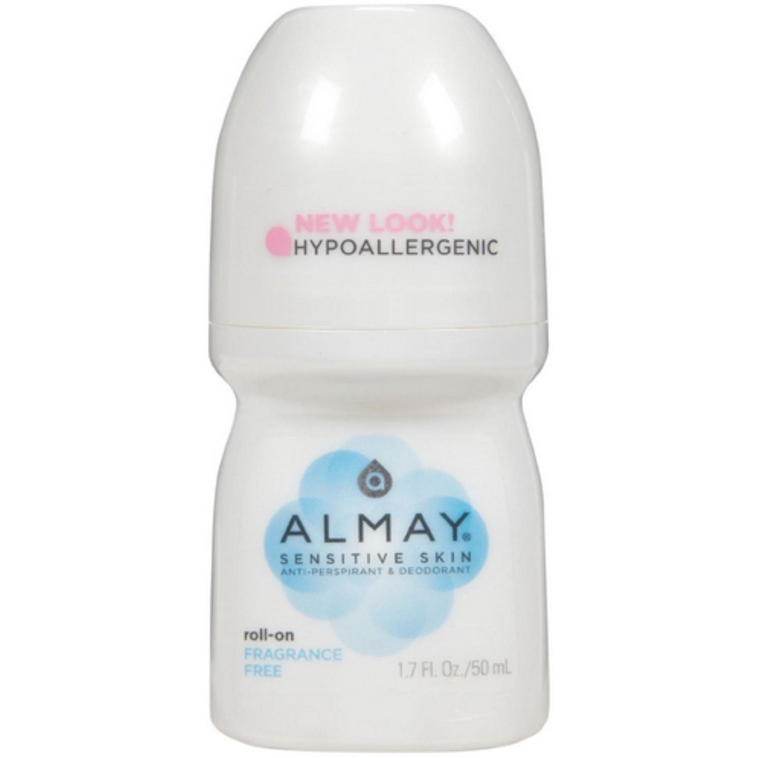Almay® Anti-Transpirant & Deodorant – Roll-on für empfindliche Haut (50 ml)