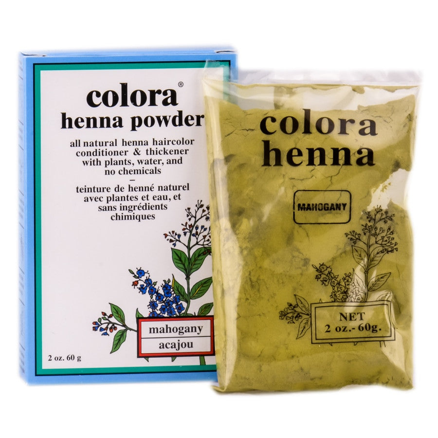 Bojë flokësh Pluhur Këna Colora Bojë Kafe 2Oz