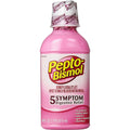 Pepto Bismol Lëng Origjinal 5 Simptoma Mjekimi - Përfshin Lehtësimin e Stomakut të Traxuar dhe Diarresë, 473 ml