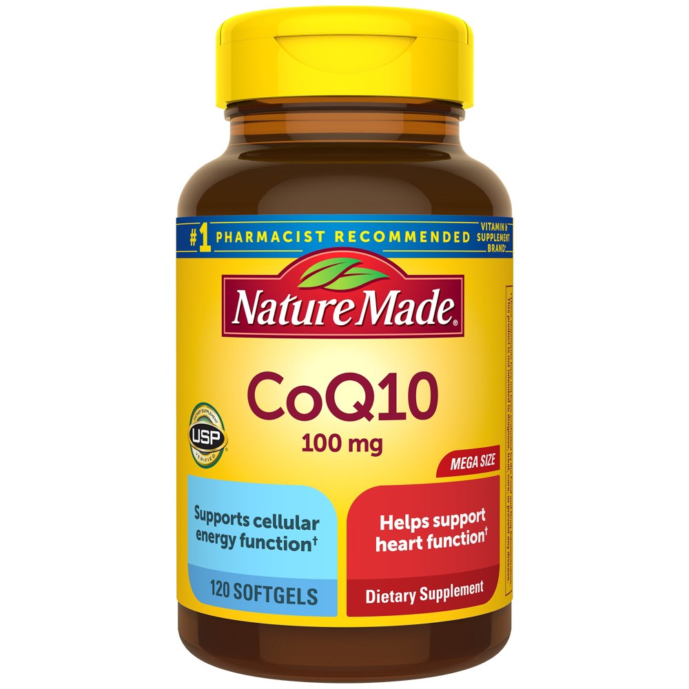 NM CoQ10 Gc 100Mg 120 Kapsula të buta Mg Madhësia