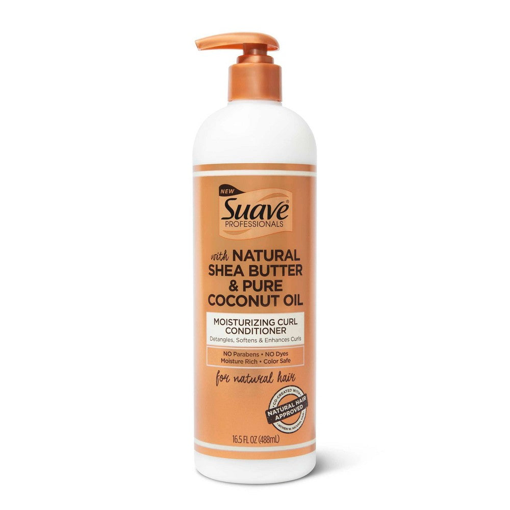 Suave Professionals Natural Shea Butter Kokosnuss Feuchtigkeitsspendender Locken Conditioner 488 ml