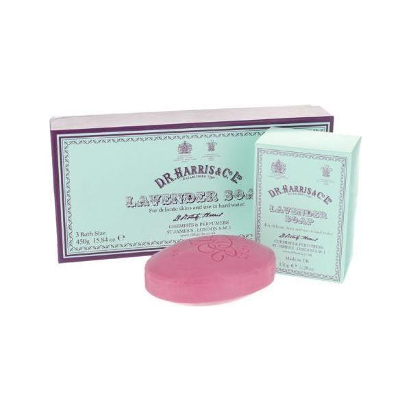 D. R. Harris & Co Lavendel 3er Pack Seifen 450g