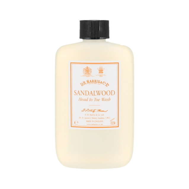 D. R. Harris & Co Sandelholz Kopf-bis-Fuß-Waschmittel 100ml