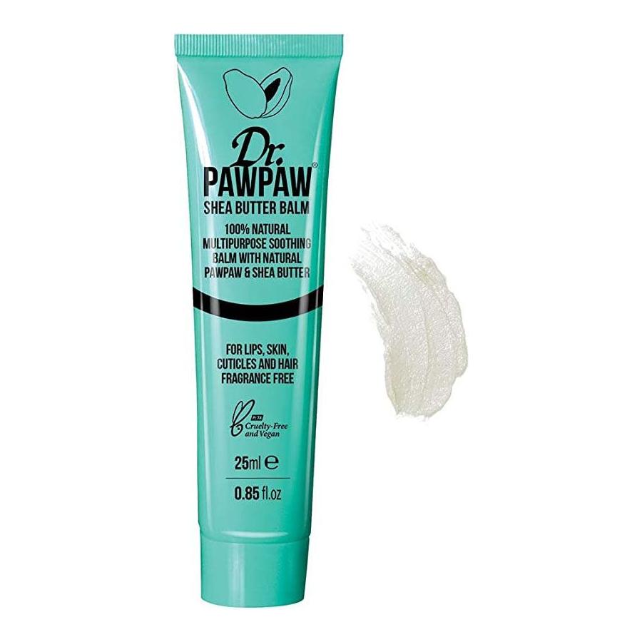 Balsam Shumë-Qëllimësh me Gjalpë Shea Dr PawPaw Pa Aromë, Për Buzët, Lëkurën, Flokët, Kutikulat 10ml