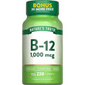 Tableta të Vërteta të Natyrës me Vitaminë B-12 1.000 Mcg