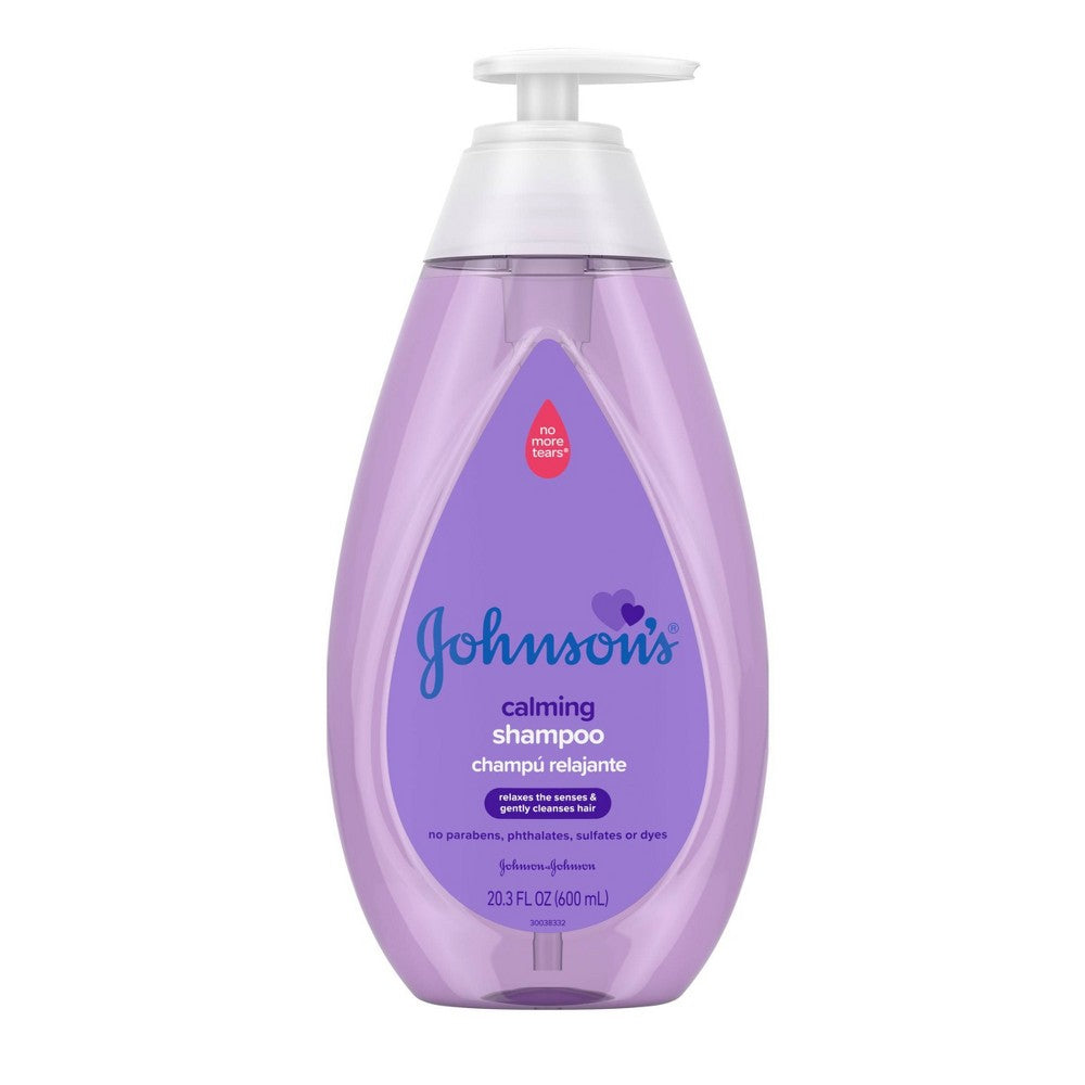 Johnson's Beruhigendes Baby Shampoo mit wohltuendem Naturalcalm Duft 600 ml
