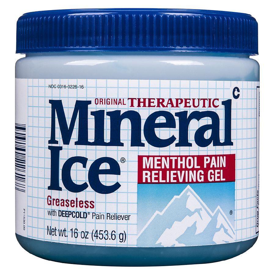 Mineral Ice Therapeutisches Schmerzlinderndes Gel - 16 Unzen
