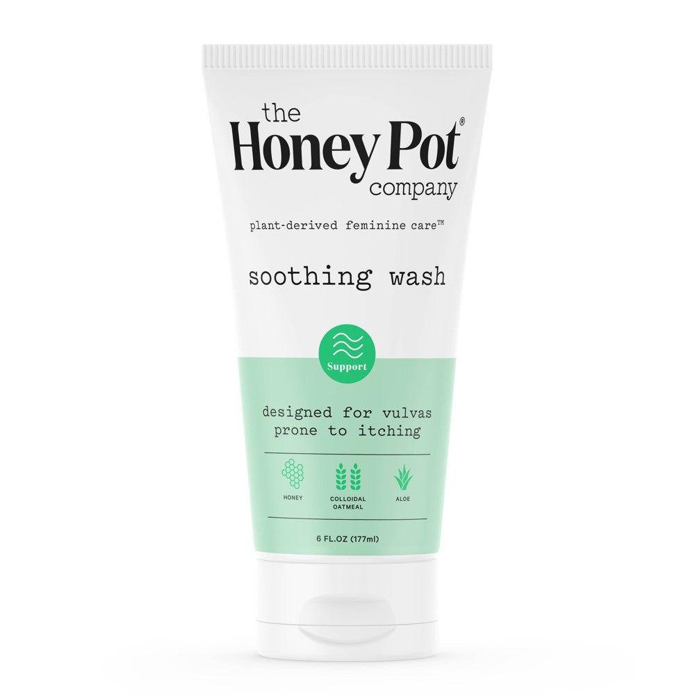 Lyerja qetësuese me tërshërë koloidale The Honey Pot Company - 6 fl oz