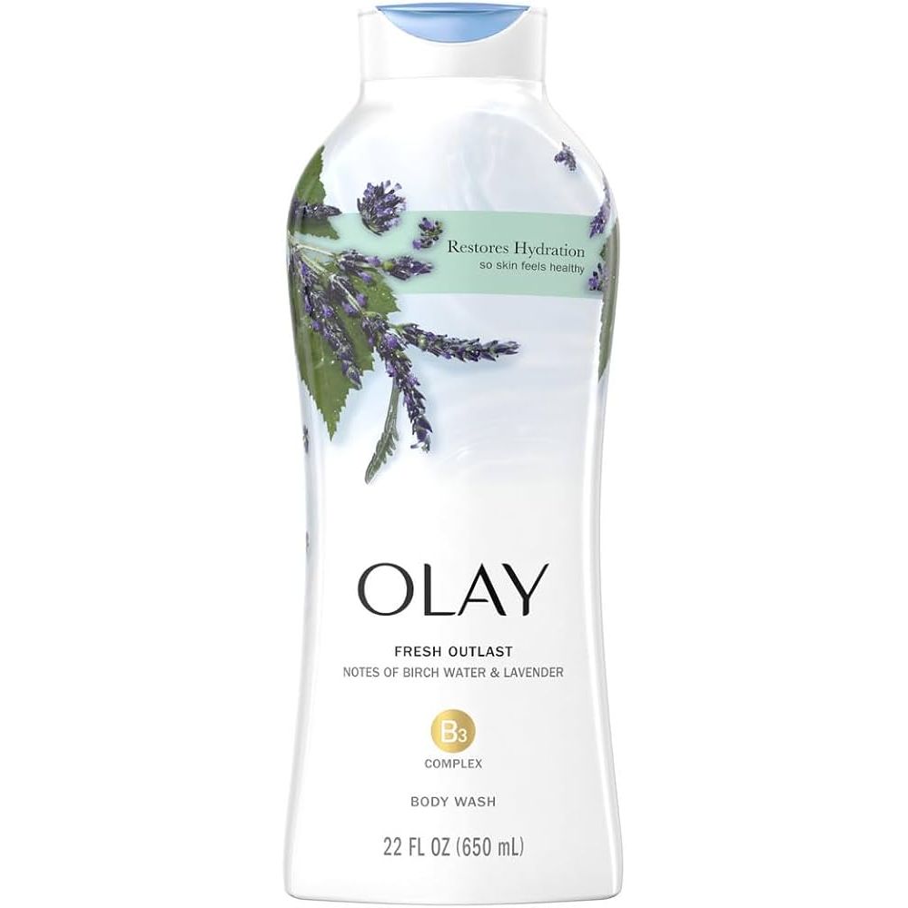 Olay Duschgel Birke Wasser und Lavendel 650 ml