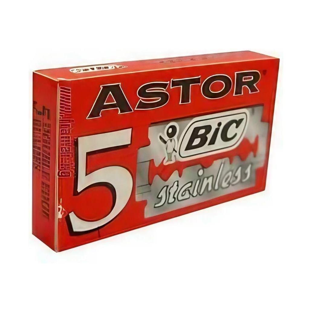 Bic Astor Fleta rroje me dy tehe prej inoksi - Paketim me 5 copë
