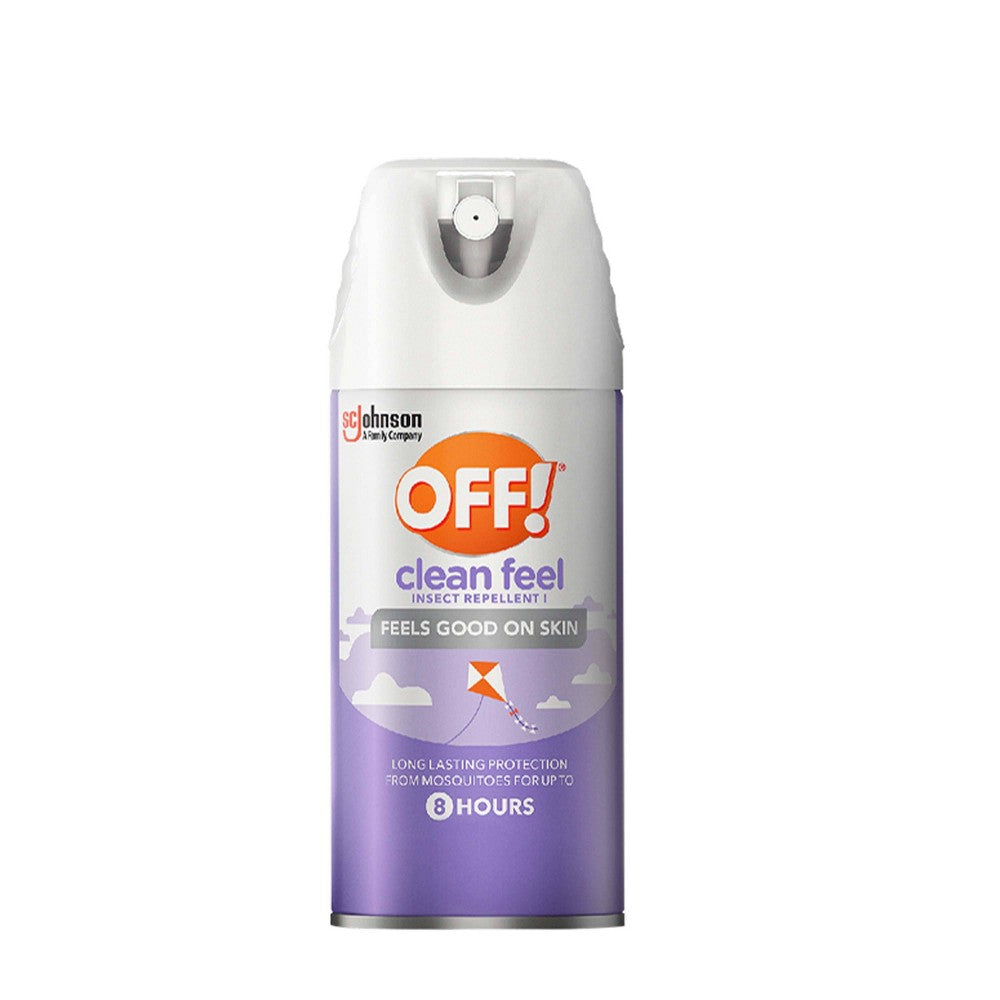 OFF! Clean Feel Insektenschutzspray, 20 % Picaridin, parfümfrei, 177 ml (12er-Pack)
