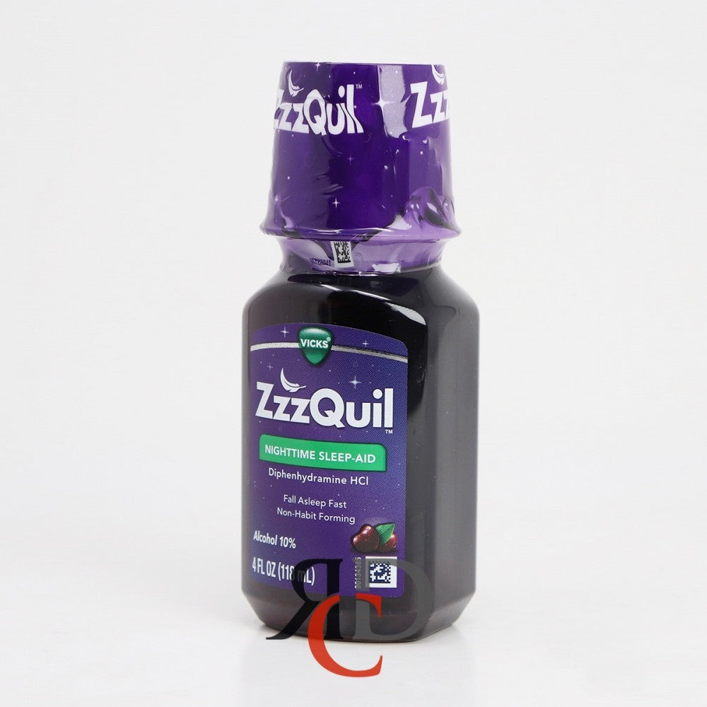 Zzzquil Night Time Schlafmittel Flüssig Warme Beere 4 Oz