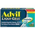 Advil Schmerzmittel/Fiebersenker, 200 mg, Minis, flüssig gefüllte Kapseln