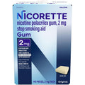 Nicorette Stop Smoking Aid, 2 Mg, Gum, Original