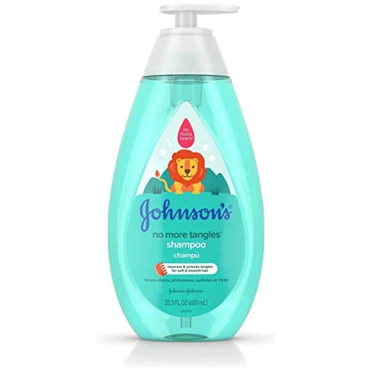 Johnson's No More Tangles Kids Shampoo, ohne Parabene, 600 ml