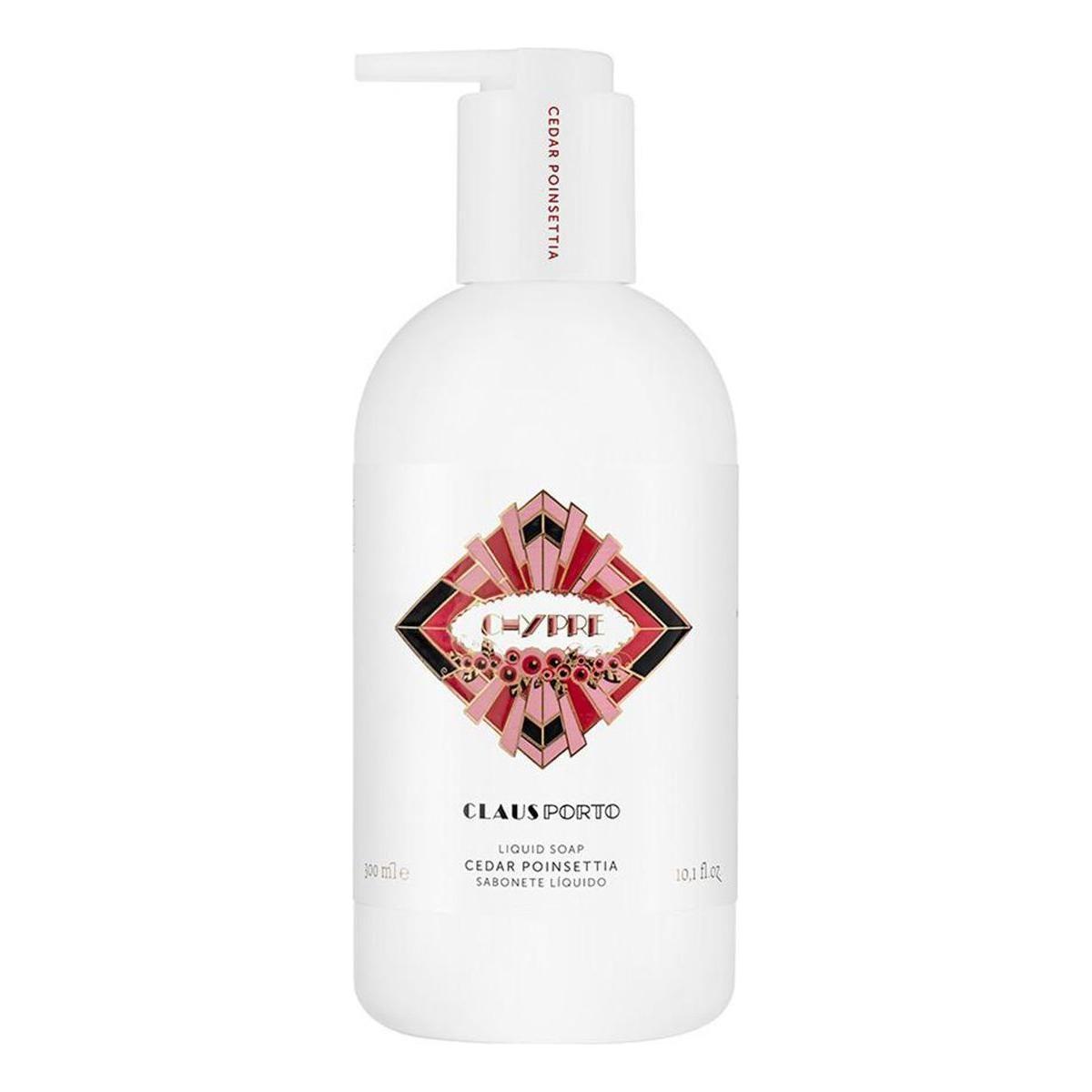 Claus Porto Chypre Cedar Poinsettia Flüssigseife 298 ml