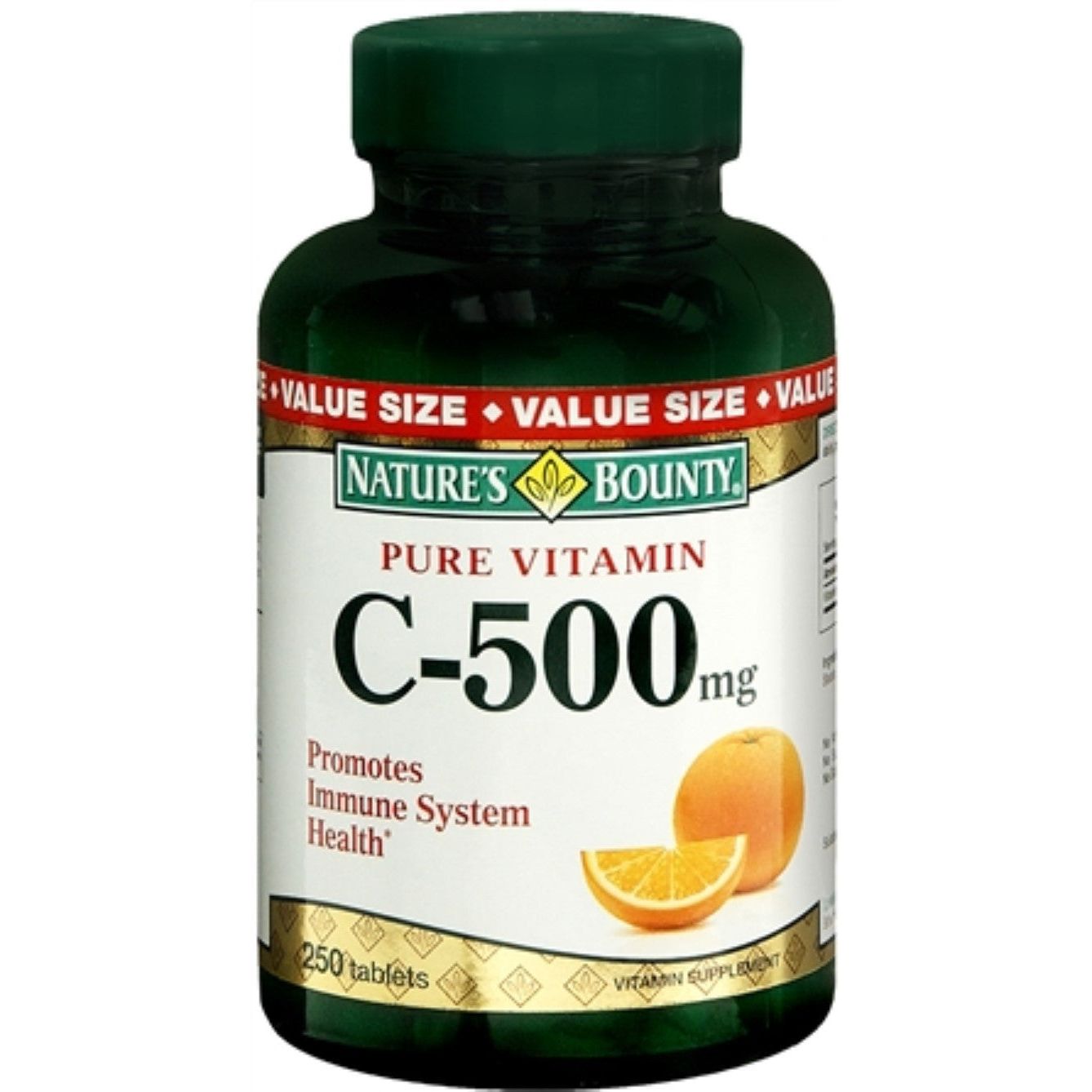 Nature's Bounty Vitamin C-500 mg Nahrungsergänzungsmittel - 250 Tabletten