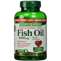 Nature's Bounty Omega-3 Fischöl 1000 mg, Unterstützung der Herzgesundheit, 135 schnell freisetzende Softgels