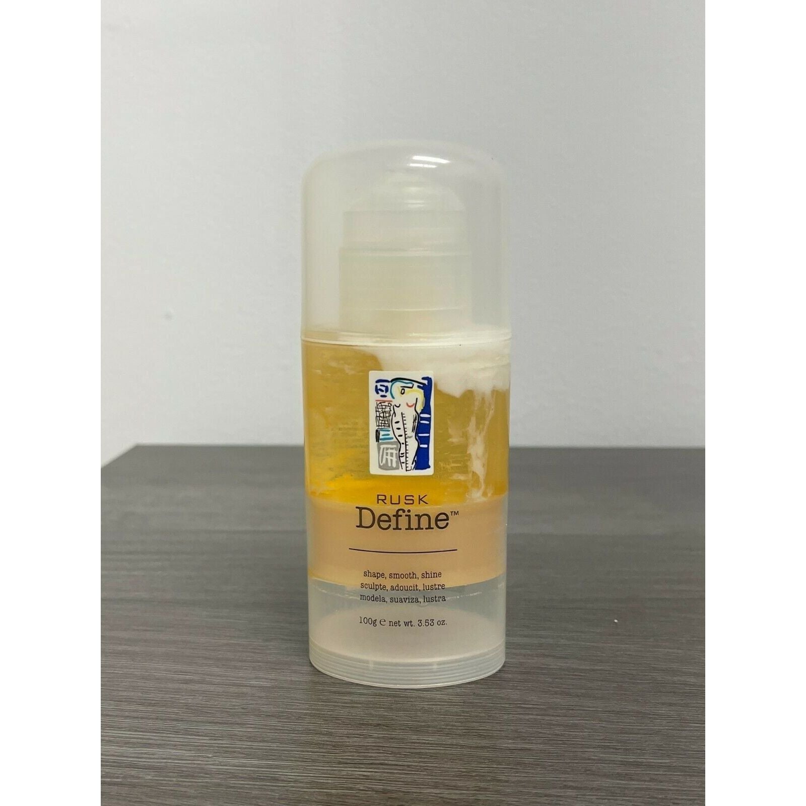 Rusk Define Shape Smooth Shine 100g