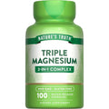 Nature's Truth® Triple Magnesium Komplex 400 mg - 100 Schnell freisetzende Kapseln