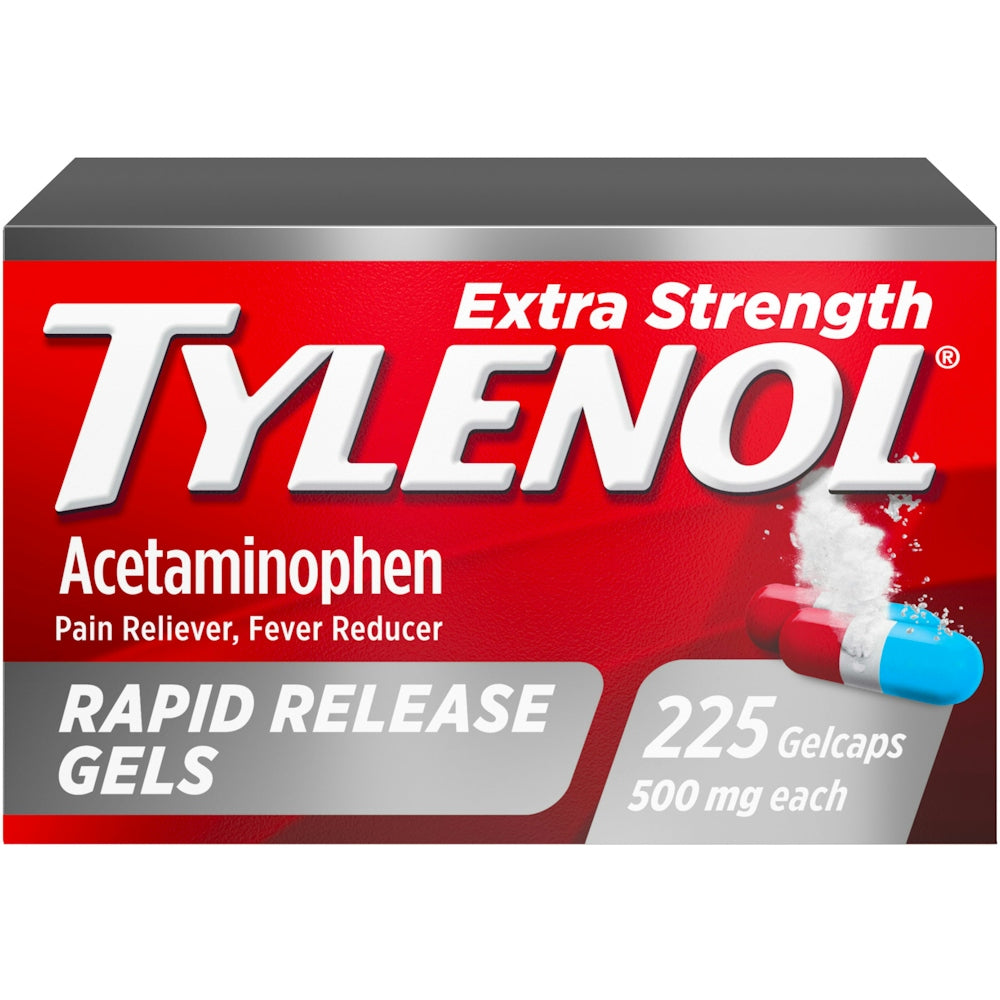 Tylenol 500 mg Extra Stärke Rapid Release Gels Acetaminophen 225 Gelkapseln