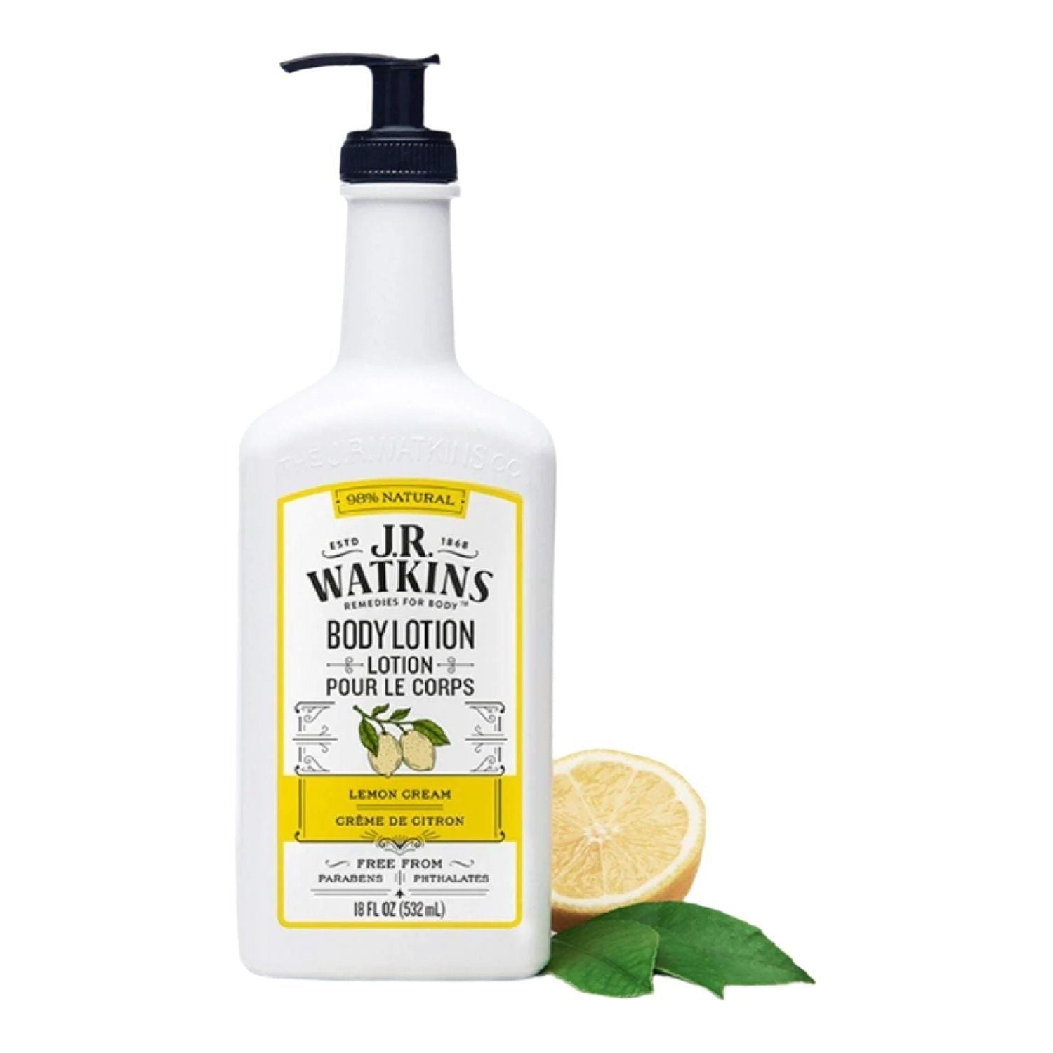 J.R. Watkins Krem trupi me limon 532 ml