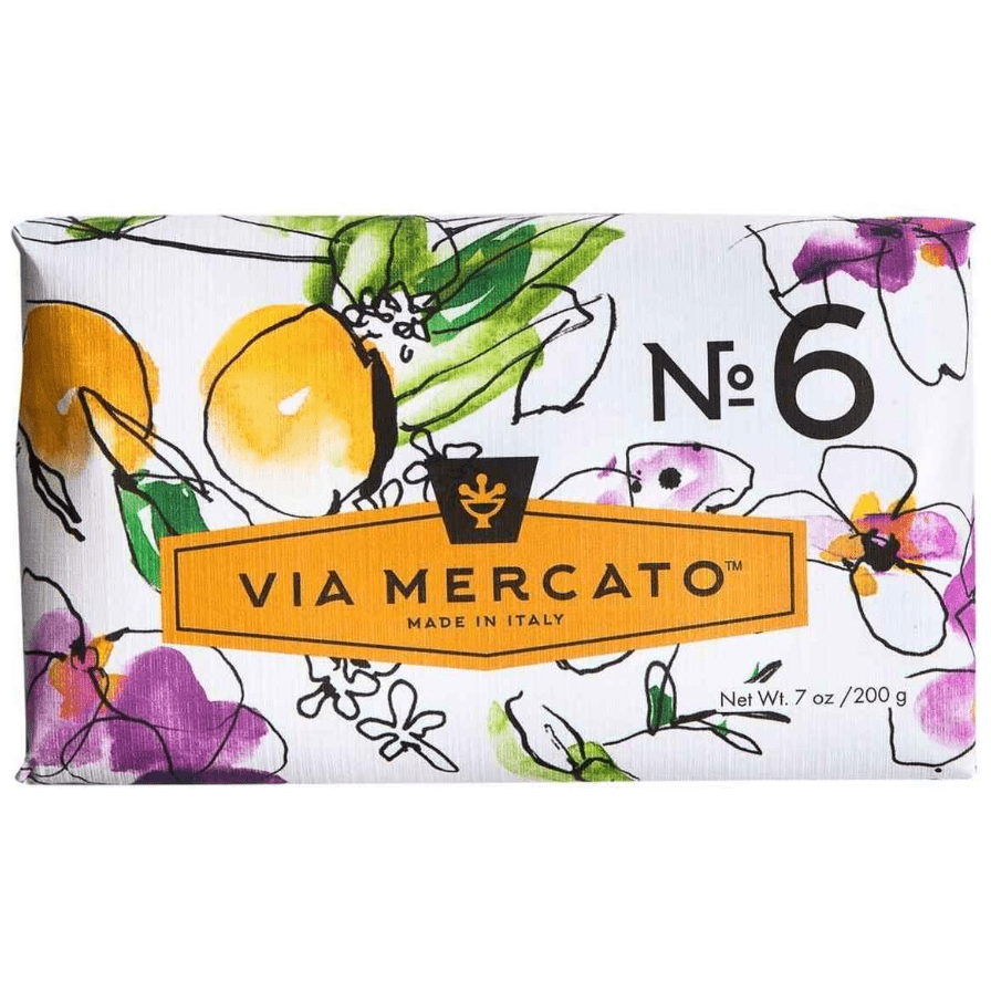 Sapun Via Mercato Nr. 6 (Fik, Lule Portokalli dhe Dru Kedri) 200g