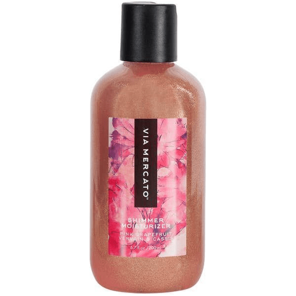 Via Mercato Schimmer-Feuchtigkeitscreme Rosa Grapefruit, Eisenkraut & Cassis 6.7oz