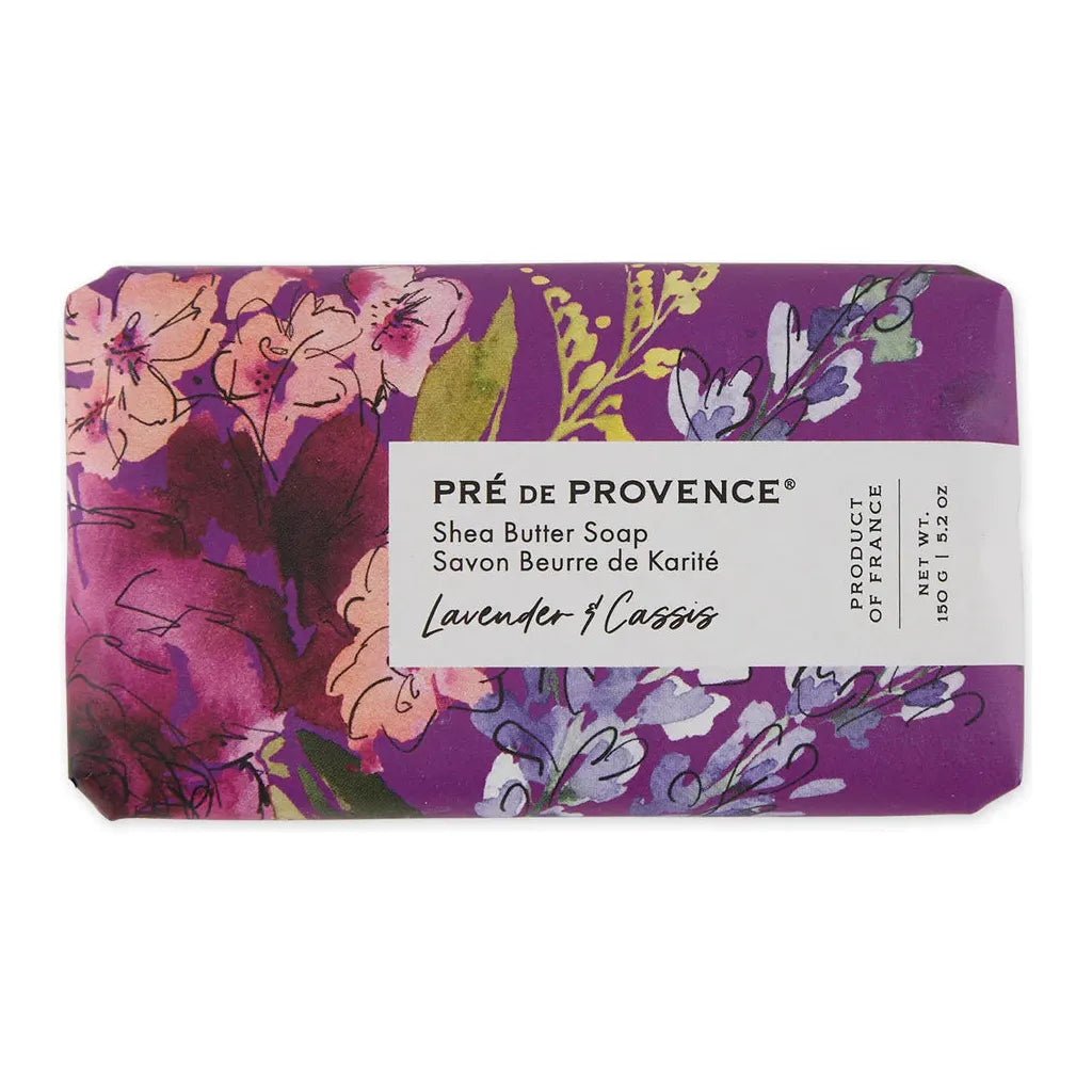 Sapun Pre de Provence me gjalpë Shea, livando dhe rrush i zi 150g