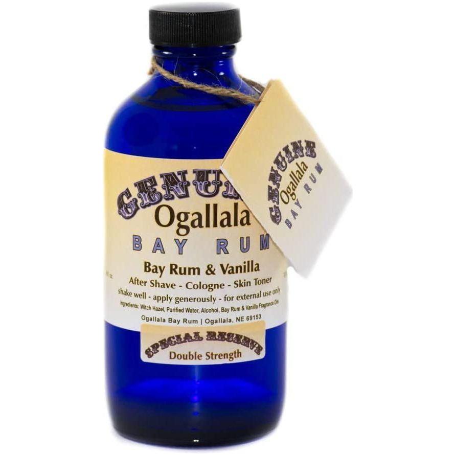 Ogallala Bay Rum & Vanilla Double Strength Para Rroje - Pas Rroje - Tonik Lëkure 8 Oz