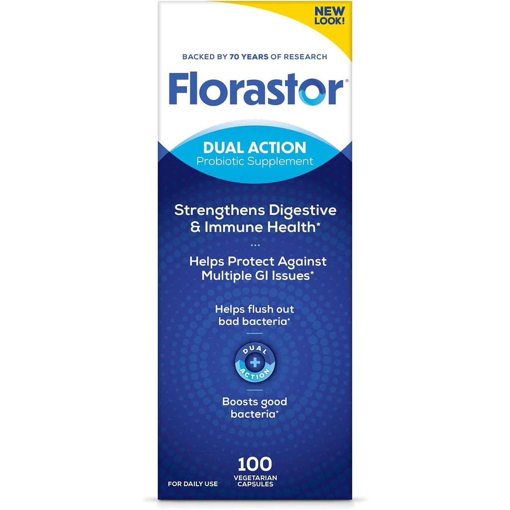 Florastor Tägliches Probiotikum für Männer und Frauen, 250 mg, 100 Kapseln