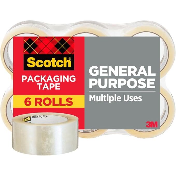 Scotch Hochleistungs-Packband mit Abroller, 48 mm x 50 m