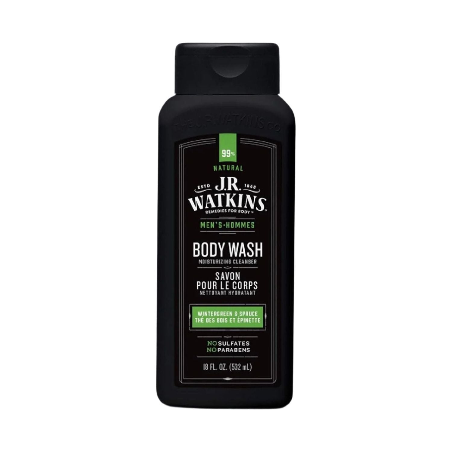 J.R. Watkins Men's Wintergreen & Spruce Duschgel 532 ml