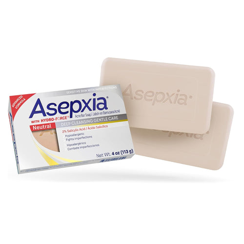 Sapun me shufër Asepxia për trajtim aknesh, neutral hipoalergjik, 113.4 g