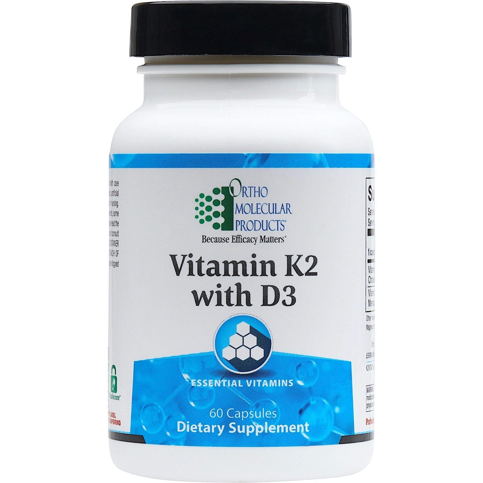 Ortho Molecular Products Vitamin K2 mit D3 60 Kapseln
