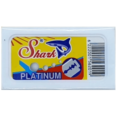 Shark Platinum Double Edge Rasierklingen - 5er Pack