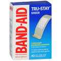 Band-Aid Tru-Stay Einheitsgröße transparente Heftpflaster 40 Stück Packung