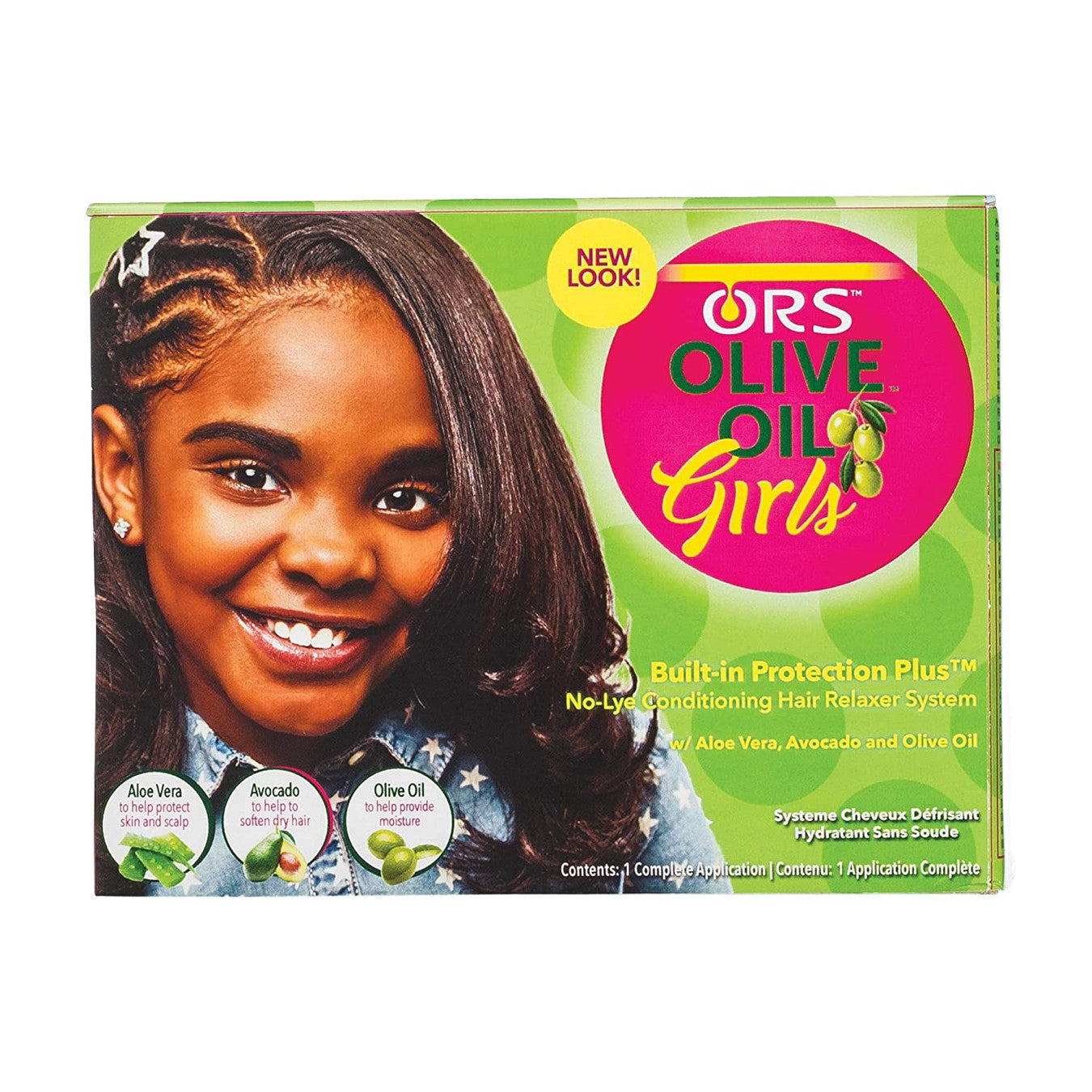 ORS Olive Oil Girls Haar-Relaxer-System-Kit ohne Lauge
