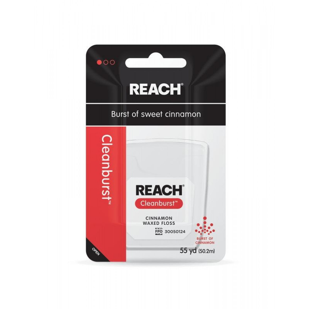 Reach Zahnseide gewachst Zimt 50m