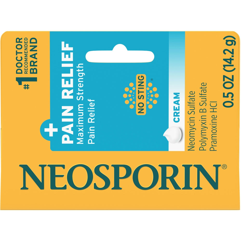 Neosporin Plus Schmerzmittel Maximale Stärke Antibiotika-Creme - 0,5 Oz