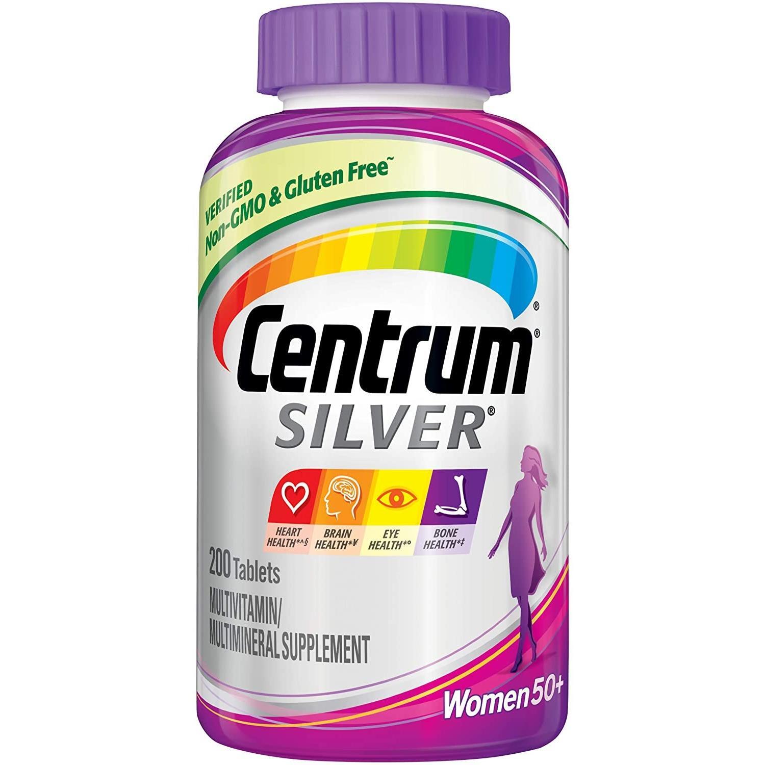 Centrum Silver Suplement Multivitaminash Për Gratë 200 Tableta