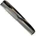 Furçë Kent 7.5 Graphite Gray me dhëmbë të hollë dhe të trashë e punuar me dorë (9TG)