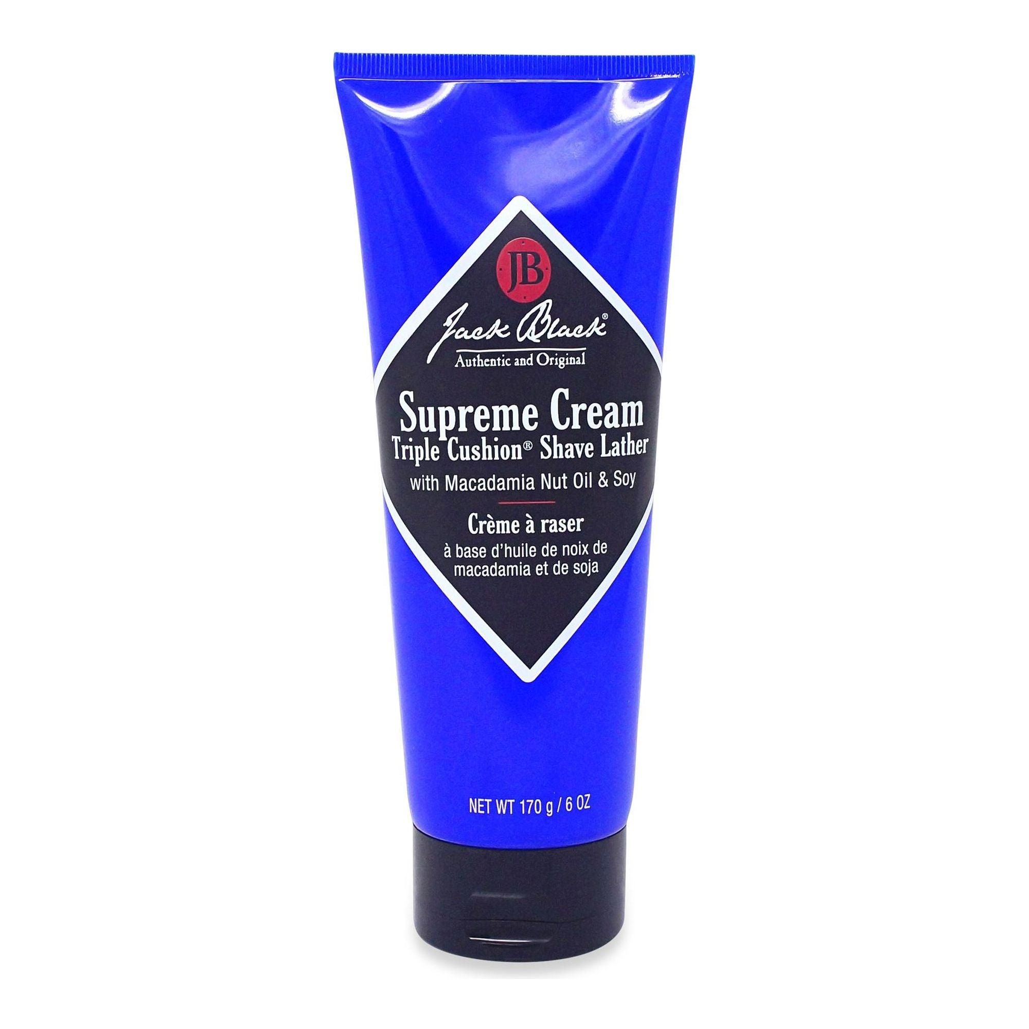 Jack Black Supreme Cream Triple Cushion Rasiercreme 6oz/ 170g
