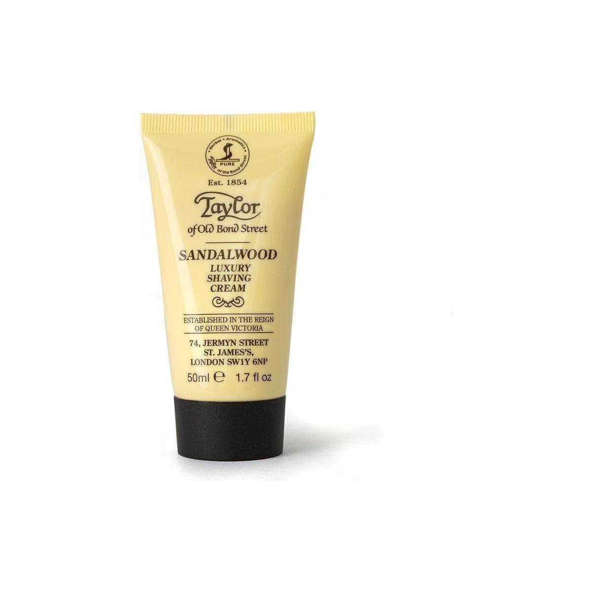 Taylor Of Old Bond Street Sandalwood Rasiercreme Reisegröße Tube 1.7 Oz