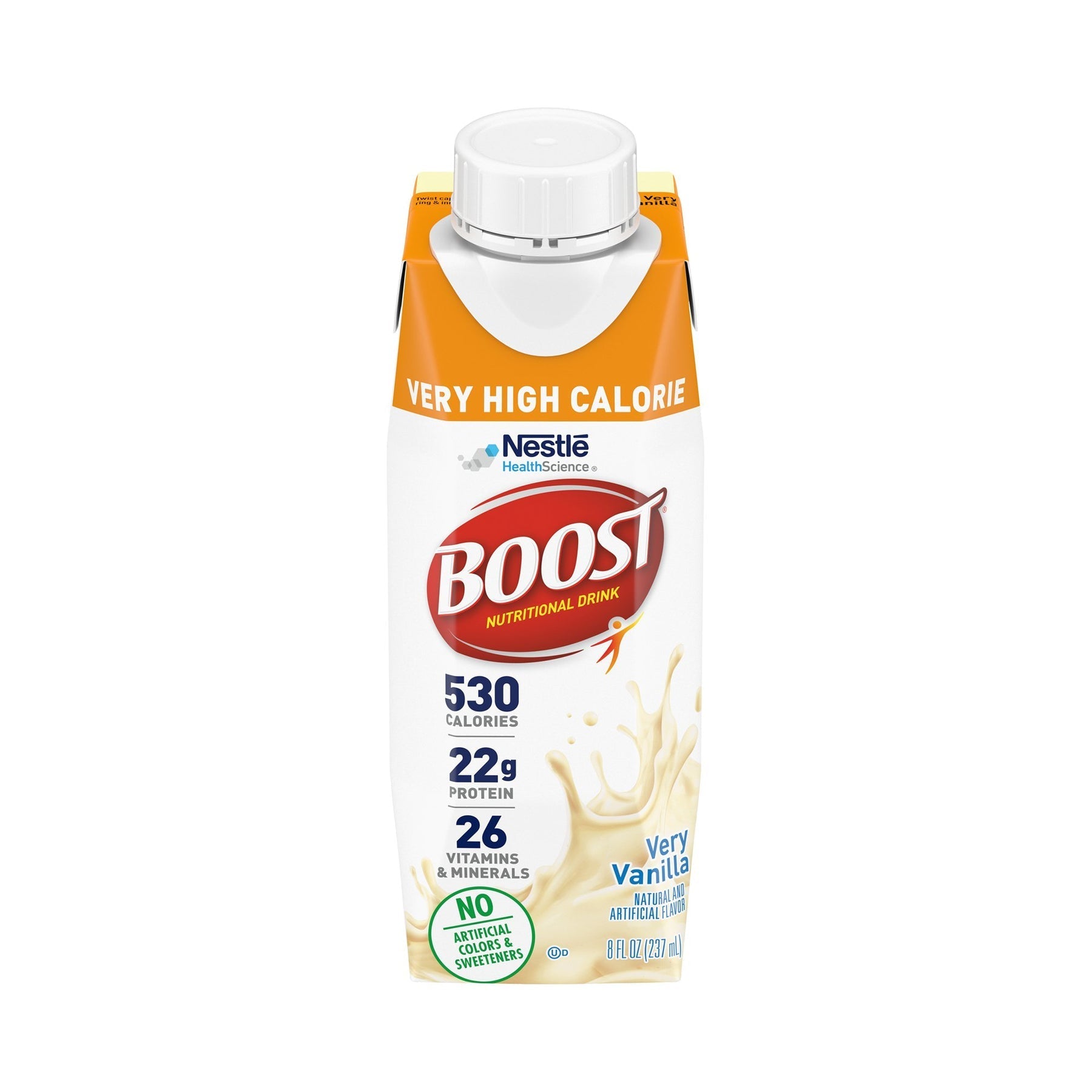 Boost Very High Calorie Vanille Trinknahrung 237ml Karton