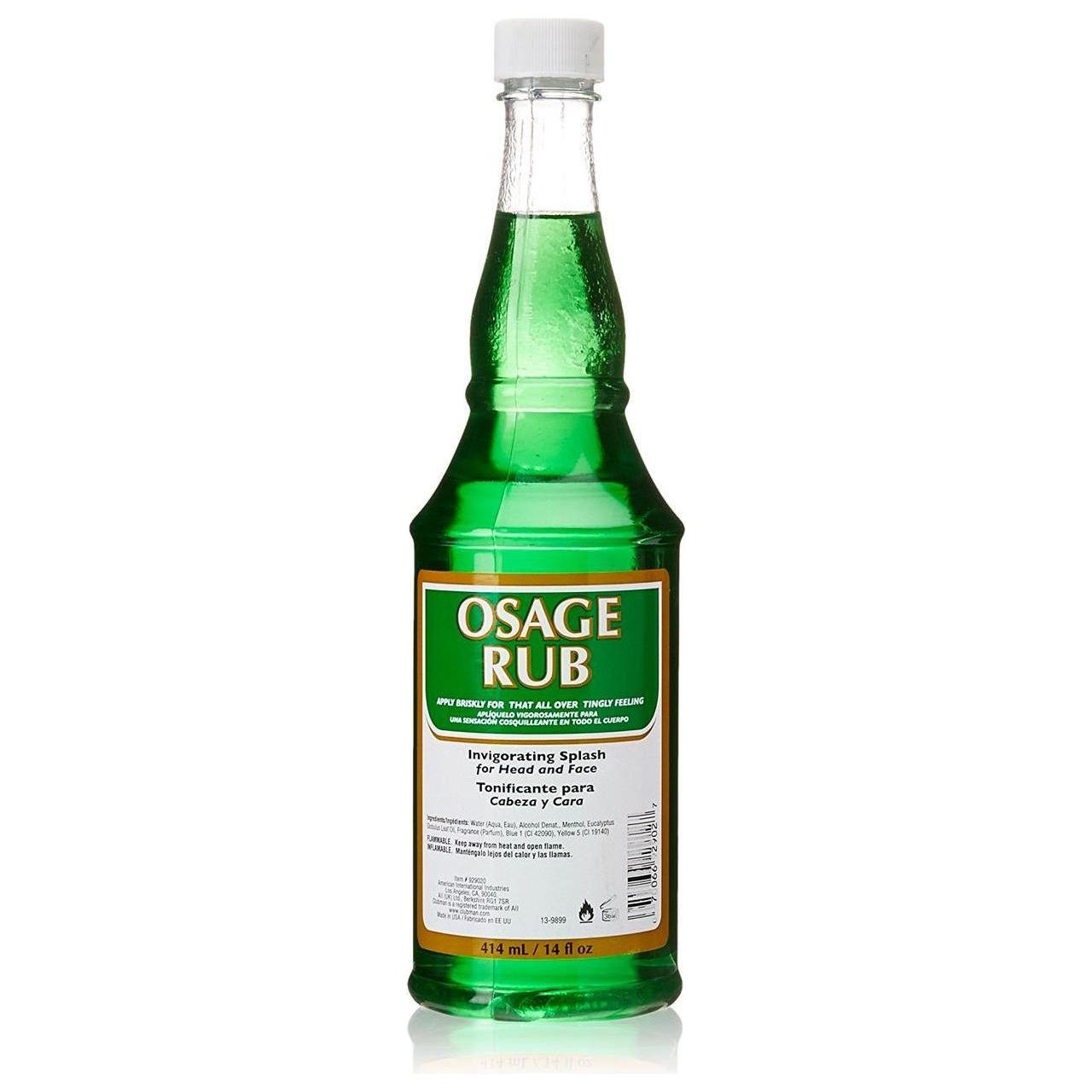 Osage Rub Erfrischendes Rasierwasser 14 Oz