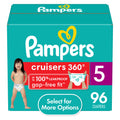 Pampers Cruisers Windeln 360 S5 Riesenpackung