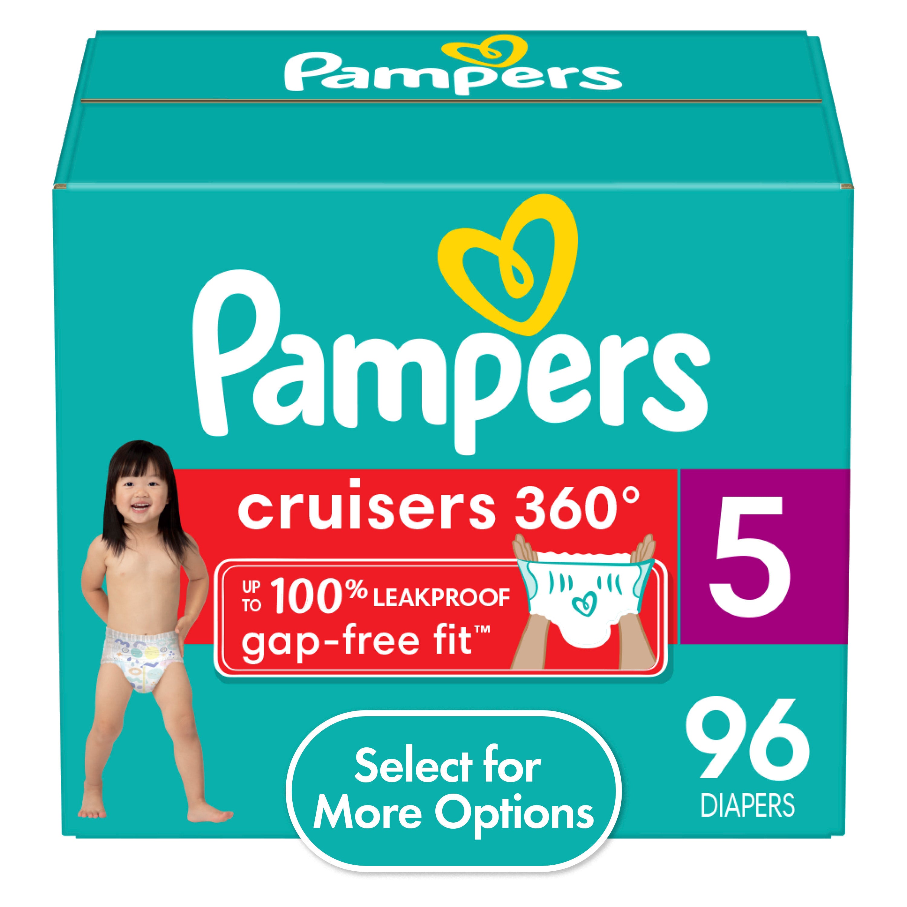 Pampers Cruisers Windeln 360 S5 Riesenpackung